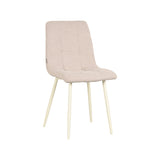 LABEL51 Eetkamerstoel Nino - Naturel - Boucle van LABEL51 - laagste prijs offerte van PureWonen