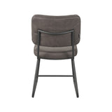 LABEL51 Eetkamerstoel Noah - Antraciet - Microfiber van LABEL51 - laagste prijs offerte van PureWonen