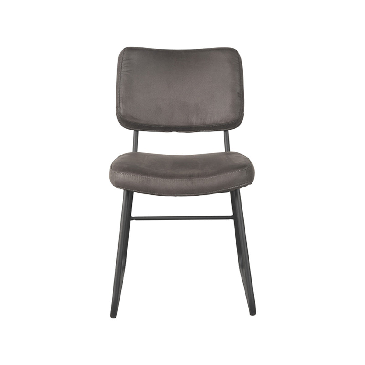LABEL51 Eetkamerstoel Noah - Antraciet - Microfiber van LABEL51 - laagste prijs offerte van PureWonen