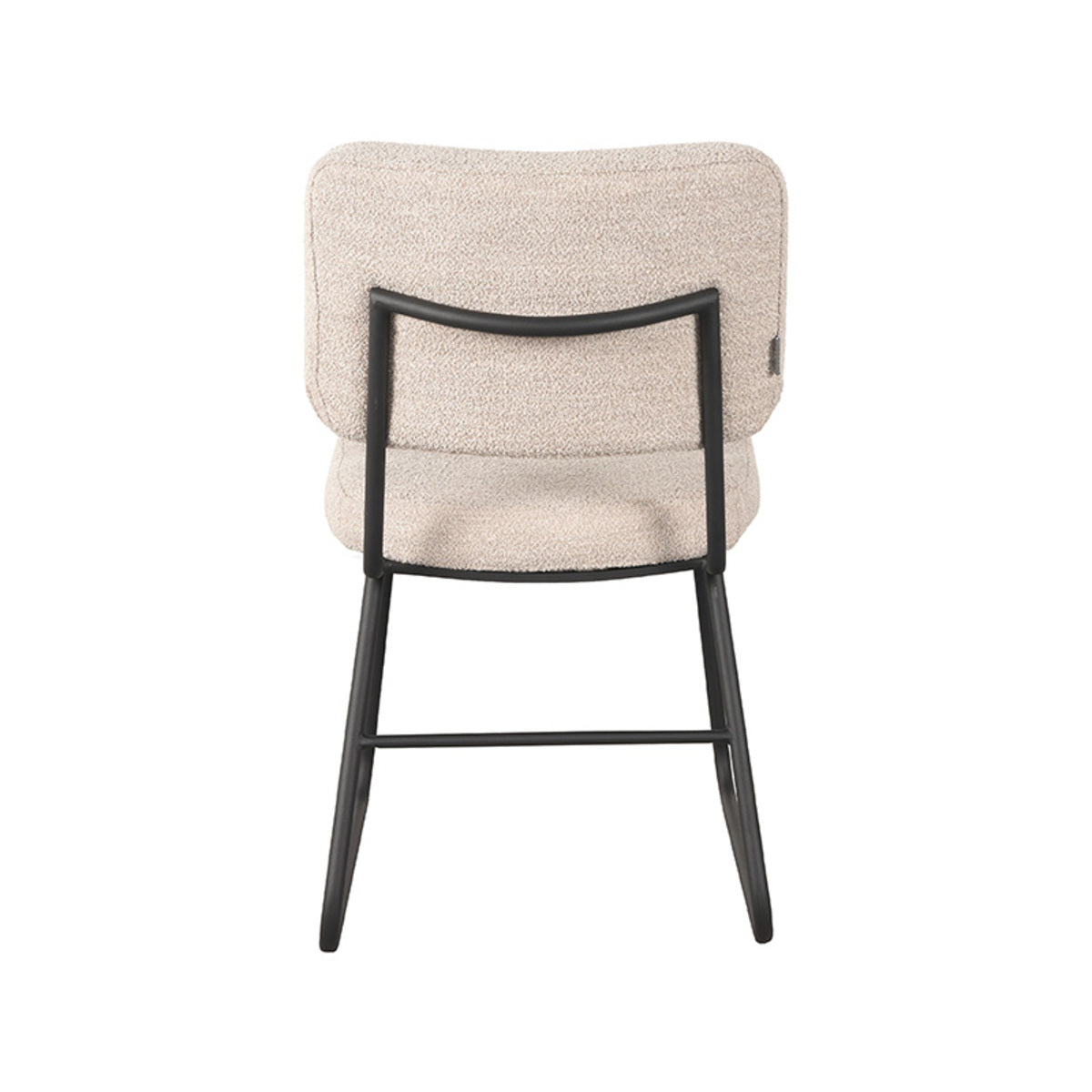 LABEL51 Eetkamerstoel Noah - Naturel - Boucle van LABEL51 – Luxe comfort op maat van PureWonen. Vraag naar de beste prijs.