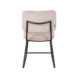 LABEL51 Eetkamerstoel Noah - Naturel - Ribcord van LABEL51 – Luxe comfort op maat van PureWonen. Vraag naar de beste prijs.