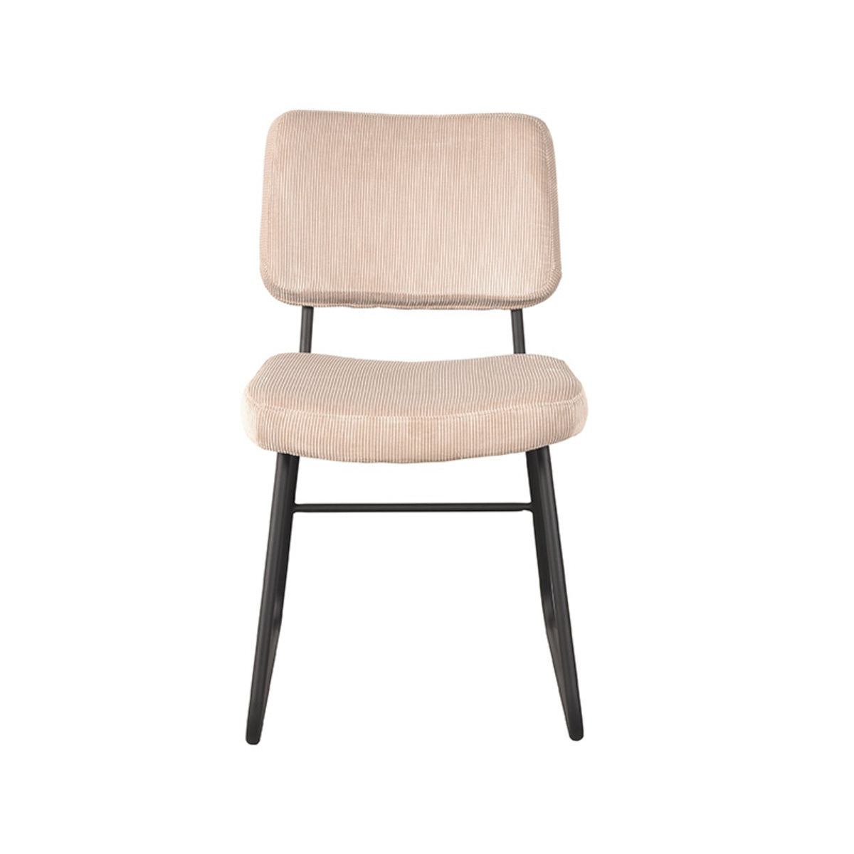 LABEL51 Eetkamerstoel Noah - Naturel - Ribcord van LABEL51 – Luxe comfort op maat van PureWonen. Vraag naar de beste prijs.