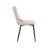 LABEL51 Eetkamerstoel Riv - Naturel - Synthetisch van LABEL51 – Luxe comfort op maat van PureWonen. Vraag naar de beste prijs.