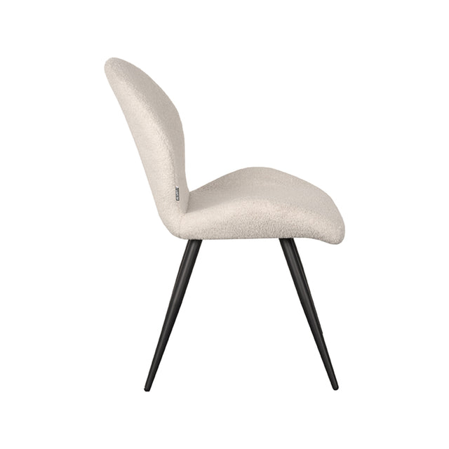 LABEL51 Eetkamerstoel Sky - Ivory - Teddy van LABEL51 – Luxe comfort op maat van PureWonen. Vraag naar de beste prijs.