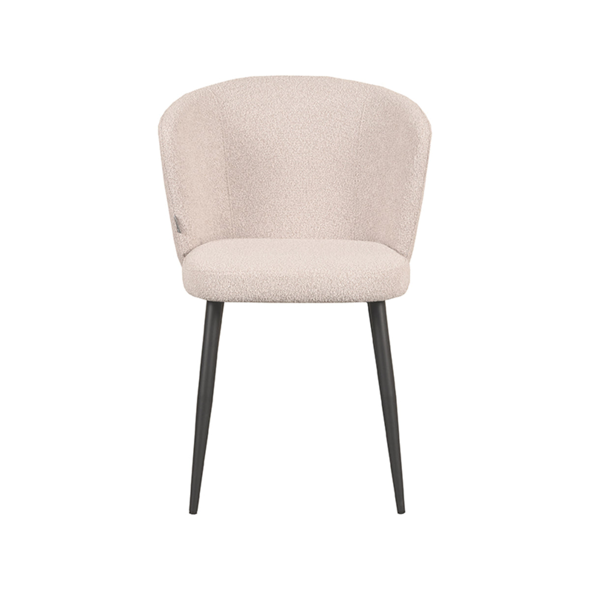 LABEL51 Eetkamerstoel Wave - Naturel - Boucle van LABEL51 - laagste prijs offerte van PureWonen