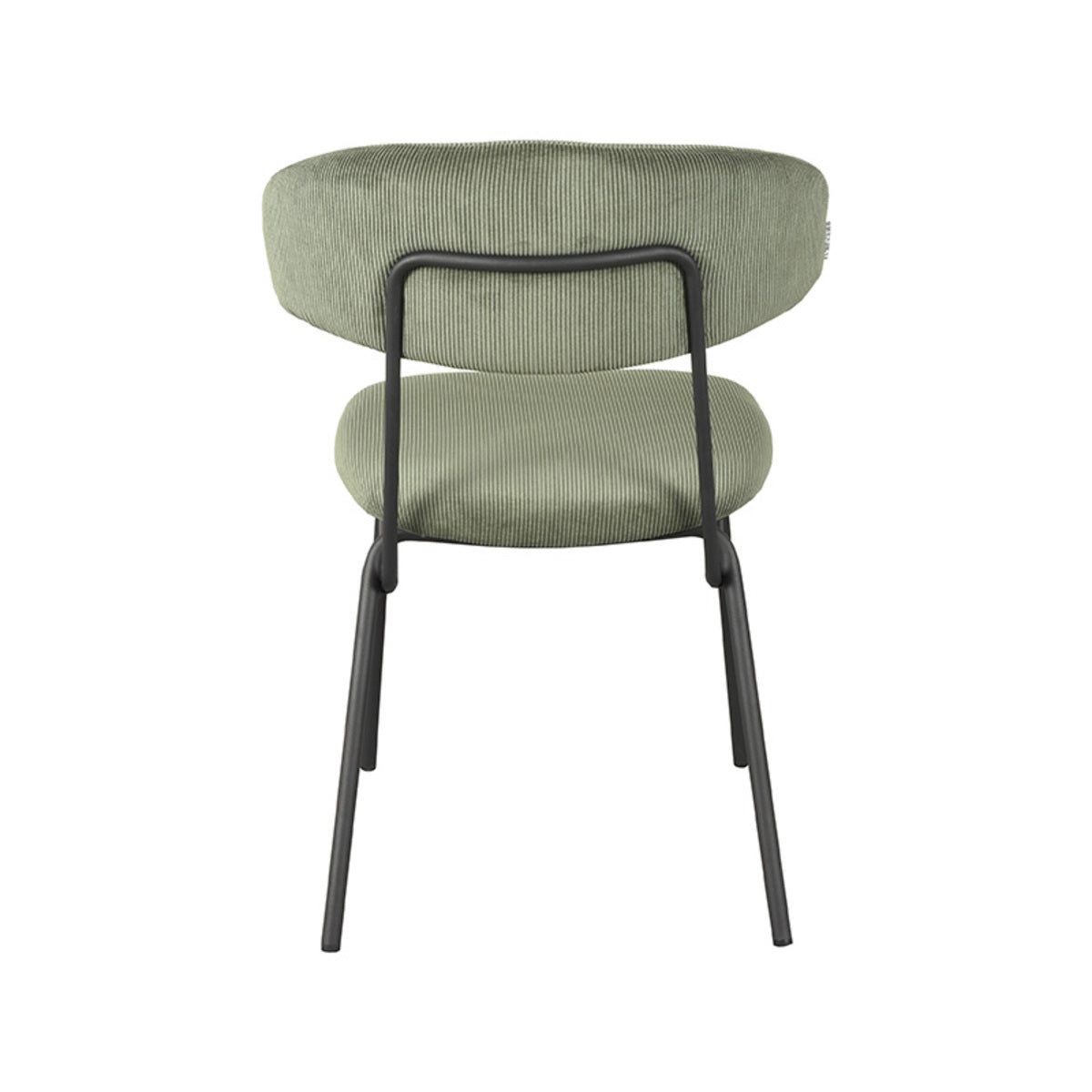 LABEL51 Eetkamerstoel Zack - Forest - Ribcord van LABEL51 – Luxe comfort op maat van PureWonen. Vraag naar de beste prijs.