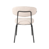 LABEL51 Eetkamerstoel Zack - Naturel - Boucle van LABEL51 - laagste prijs offerte van PureWonen