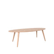 LABEL51 Eetkamertafel Ines - Naturel - Eiken - 210x110 cm van LABEL51 – Luxe comfort op maat van PureWonen. Vraag naar de beste prijs.