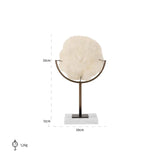 Faux koraal Jada op standaard (White) van Richmond Interiors – Luxe comfort op maat van PureWonen. Vraag naar de beste prijs.