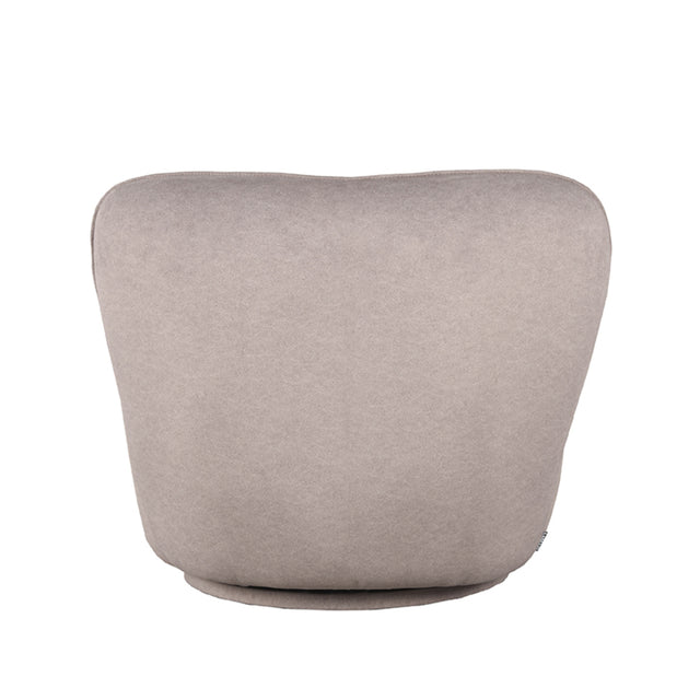 LABEL51 Fauteuil Bunny - Taupe - Microfiber van LABEL51 – Luxe comfort op maat van PureWonen. Vraag naar de beste prijs.