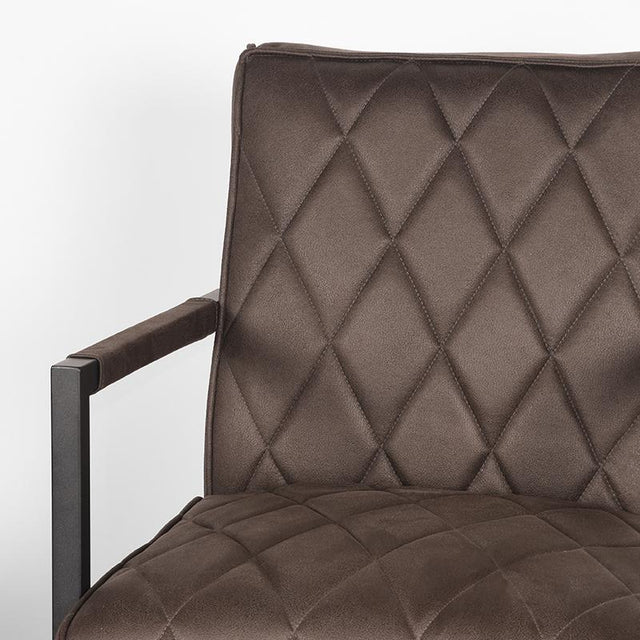 D-MAXX Fauteuil Denmark - Antraciet - Microfiber van D-MAXX – Luxe comfort op maat van PureWonen. Vraag naar de beste prijs.