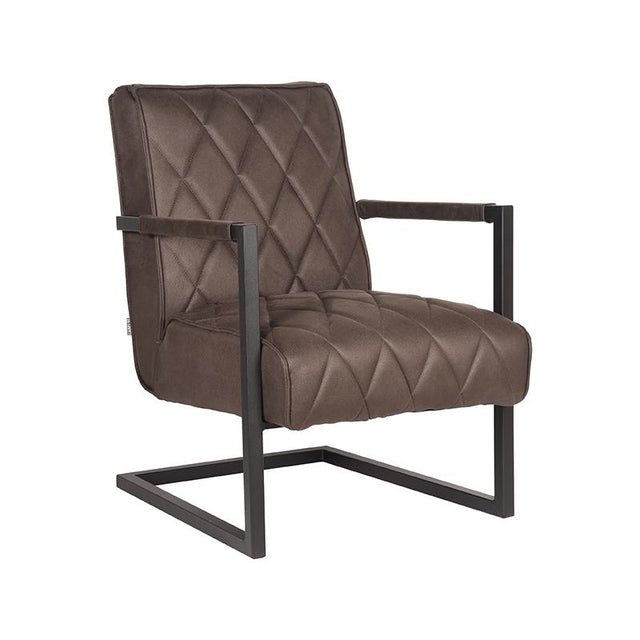 D-MAXX Fauteuil Denmark - Antraciet - Microfiber van D-MAXX – Luxe comfort op maat van PureWonen. Vraag naar de beste prijs.