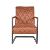 D-MAXX Fauteuil Denmark - Cognac - Microfiber