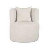 LABEL51 Fauteuil Evy - Crème - Elegance - 65 cm van LABEL51 - laagste prijs offerte van PureWonen