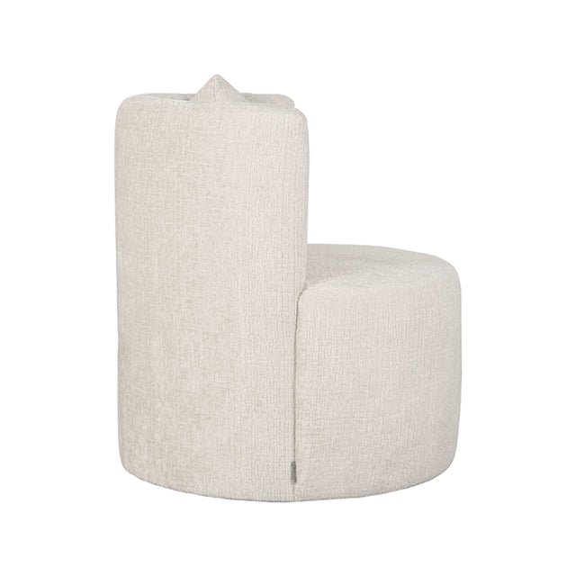LABEL51 Fauteuil Evy - Crème - Elegance - 65 cm van LABEL51 - laagste prijs offerte van PureWonen