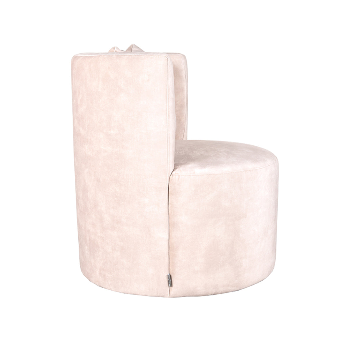 LABEL51 Fauteuil Evy - Naturel - Velours - 65 cm van LABEL51 – Luxe comfort op maat van PureWonen. Vraag naar de beste prijs.