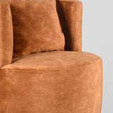 LABEL51 Fauteuil Evy - Oker - Velours - 65 cm van LABEL51 – Luxe comfort op maat van PureWonen. Vraag naar de beste prijs.
