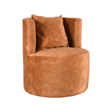 LABEL51 Fauteuil Evy - Oker - Velours - 65 cm van LABEL51 – Luxe comfort op maat van PureWonen. Vraag naar de beste prijs.