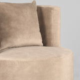 LABEL51 Fauteuil Evy - Zand - Velours - 65 cm van LABEL51 – Luxe comfort op maat van PureWonen. Vraag naar de beste prijs.