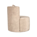 LABEL51 Fauteuil Evy - Zand - Velours - 65 cm van LABEL51 – Luxe comfort op maat van PureWonen. Vraag naar de beste prijs.