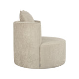 LABEL51 Fauteuil Evy - Beige - Fluweel - 90 cm van LABEL51 – Luxe comfort op maat van PureWonen. Vraag naar de beste prijs.