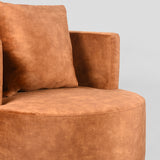 LABEL51 Fauteuil Evy - Oker - Velours - 90 cm van LABEL51 – Luxe comfort op maat van PureWonen. Vraag naar de beste prijs.
