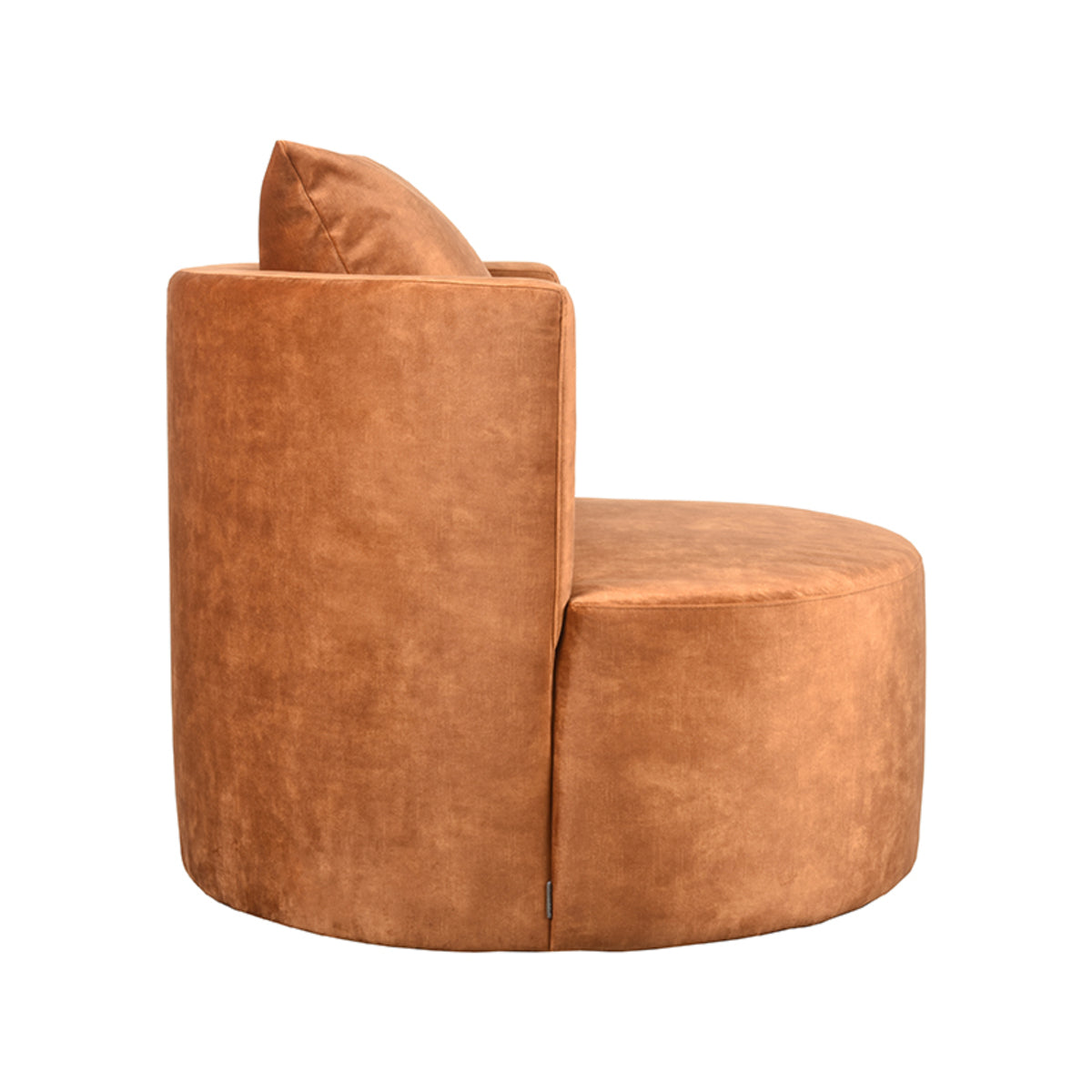 LABEL51 Fauteuil Evy - Oker - Velours - 90 cm van LABEL51 – Luxe comfort op maat van PureWonen. Vraag naar de beste prijs.