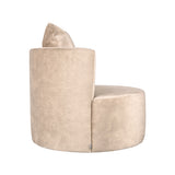 LABEL51 Fauteuil Evy - Zand - Velours - 90 cm van LABEL51 – Luxe comfort op maat van PureWonen. Vraag naar de beste prijs.