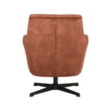 LABEL51 Fauteuil Toby - Rust - Velours van LABEL51 – Luxe comfort op maat van PureWonen. Vraag naar de beste prijs.