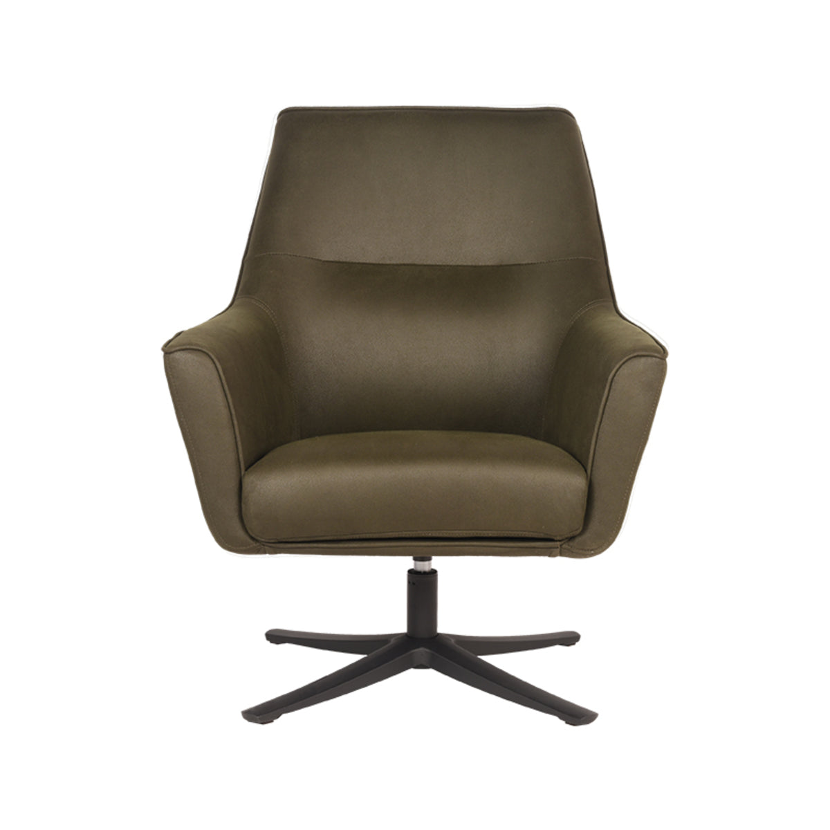 LABEL51 Fauteuil Tod - Army green - Microfiber van LABEL51 – Luxe comfort op maat van PureWonen. Vraag naar de beste prijs.