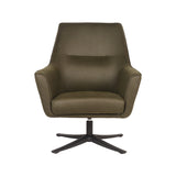 LABEL51 Fauteuil Tod - Army green - Microfiber van LABEL51 – Luxe comfort op maat van PureWonen. Vraag naar de beste prijs.