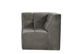 LABEL51 Bank Valentino - Taupe - Cosmo - Hoek van LABEL51 – Luxe comfort op maat van PureWonen. Vraag naar de beste prijs.