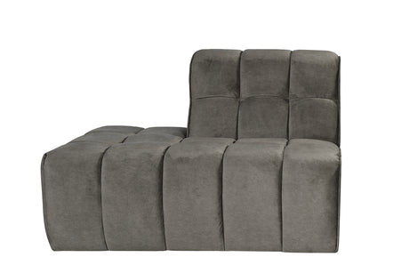 LABEL51 Bank Valentino - Taupe - Cosmo - Ottomane Links Voorstaand van LABEL51 – Luxe comfort op maat van PureWonen. Vraag naar de beste prijs.
