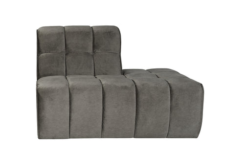 LABEL51 Bank Valentino - Taupe - Cosmo - Ottomane Rechts Voorstaand van LABEL51 - laagste prijs offerte van PureWonen