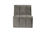 LABEL51 Bank Valentino - Taupe - Cosmo - 1,5-Zits Zonder Arm van LABEL51 – Luxe comfort op maat van PureWonen. Vraag naar de beste prijs.