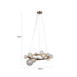 Hanglamp Yosie brushed gold (Brushed Gold) van Richmond Interiors – Luxe comfort op maat van PureWonen. Vraag naar de beste prijs.