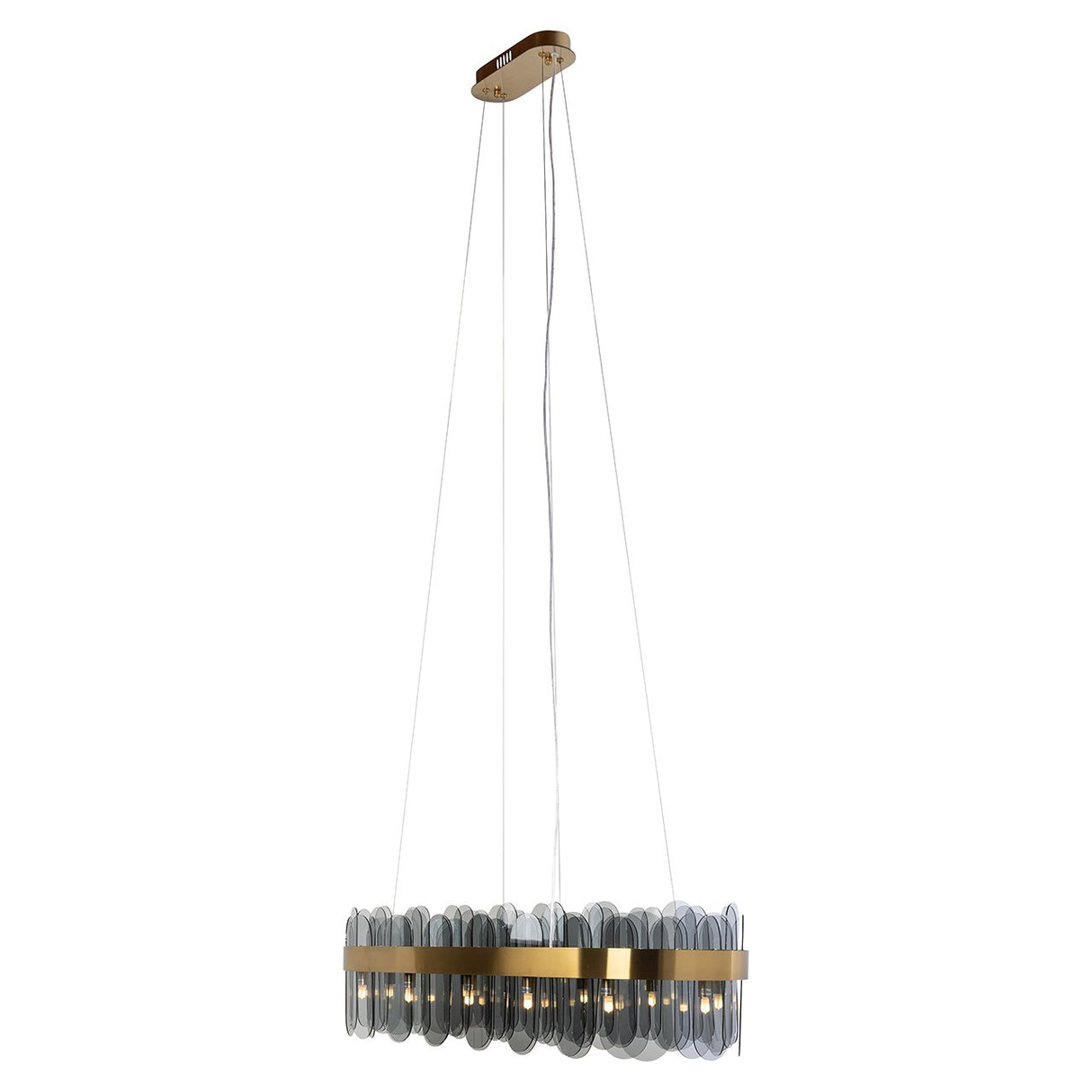 Plafondlamp Julio (Brushed Gold) van Richmond Interiors – Luxe comfort op maat van PureWonen. Vraag naar de beste prijs.