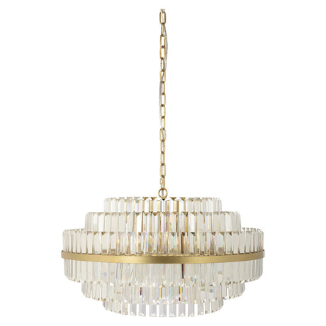 Hanglamp Desire groot (Brushed Gold) van Richmond Interiors – Luxe comfort op maat van PureWonen. Vraag naar de beste prijs.