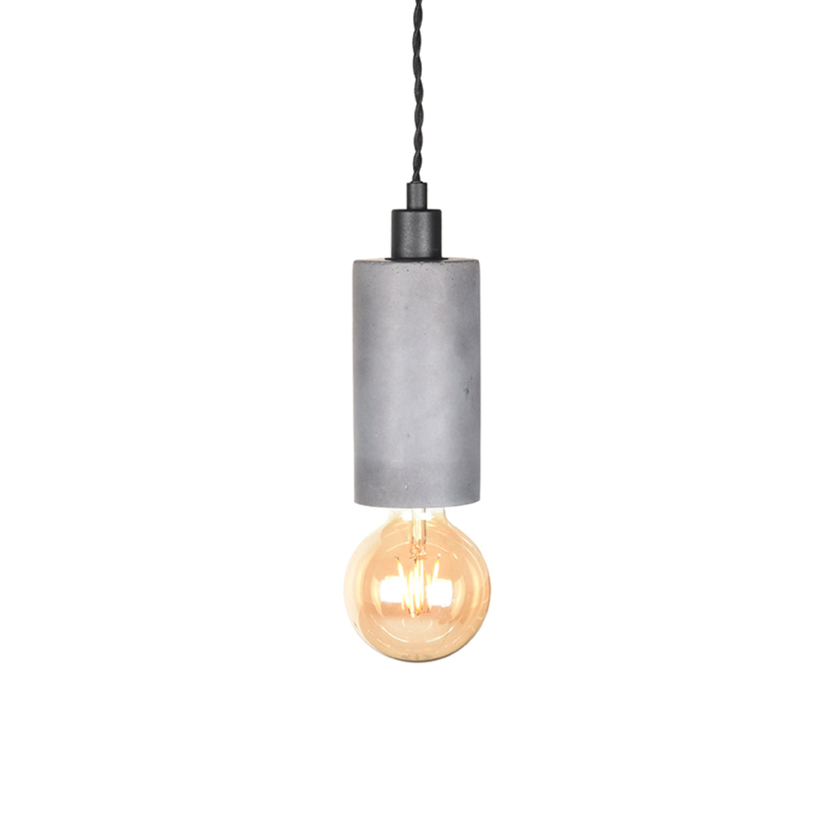 LABEL51 Hanglamp Fresco - Concrete - Beton - 1-Lichts van LABEL51 – Luxe comfort op maat van PureWonen. Vraag naar de beste prijs.
