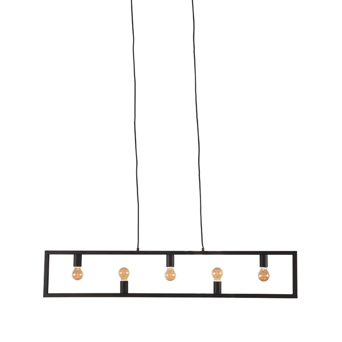 LABEL51 Hanglamp Quadrato - Zwart - Metaal van LABEL51 – Luxe comfort op maat van PureWonen. Vraag naar de beste prijs.