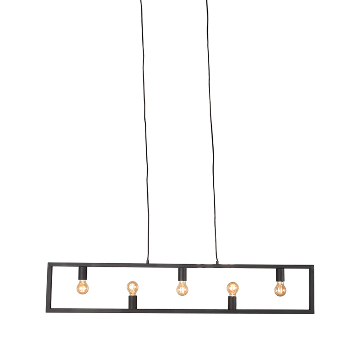 LABEL51 Hanglamp Quadrato - Zwart - Metaal van LABEL51 – Luxe comfort op maat van PureWonen. Vraag naar de beste prijs.