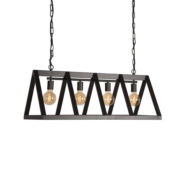LABEL51 Hanglamp Roof - Zwart - Metaal