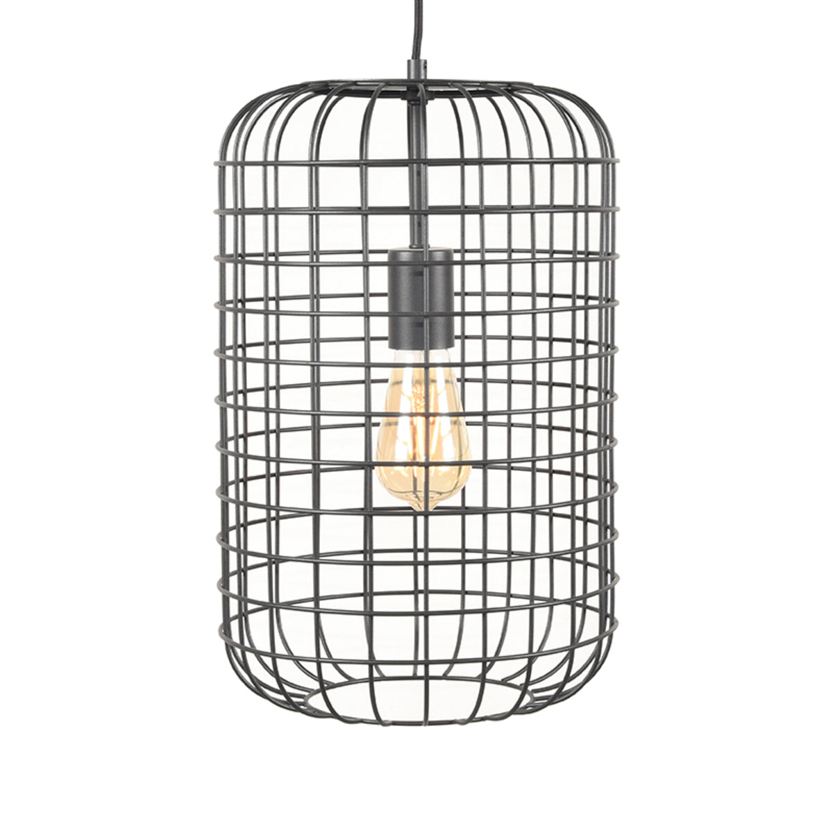 LABEL51 Hanglamp Solido - Zwart - Metaal - 1-Lichts van LABEL51 – Luxe comfort op maat van PureWonen. Vraag naar de beste prijs.