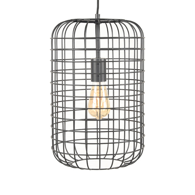 LABEL51 Hanglamp Solido - Zwart - Metaal - 1-Lichts van LABEL51 – Luxe comfort op maat van PureWonen. Vraag naar de beste prijs.