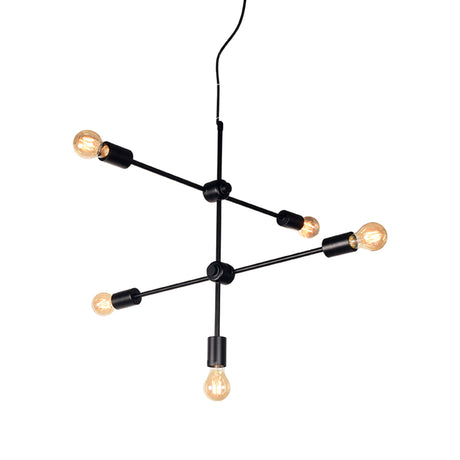 LABEL51 Hanglamp Stilo - Zwart - Metaal van LABEL51 – Luxe comfort op maat van PureWonen. Vraag naar de beste prijs.