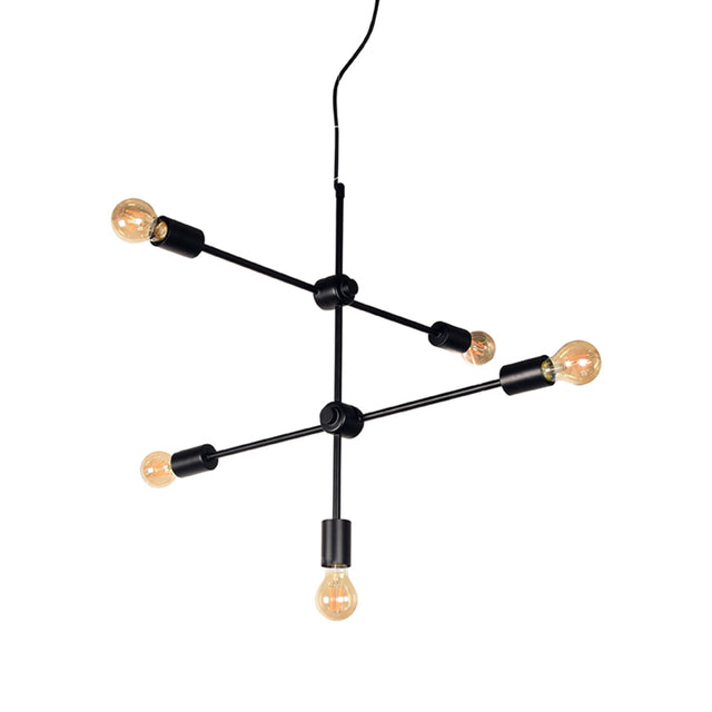 LABEL51 Hanglamp Stilo - Zwart - Metaal van LABEL51 – Luxe comfort op maat van PureWonen. Vraag naar de beste prijs.