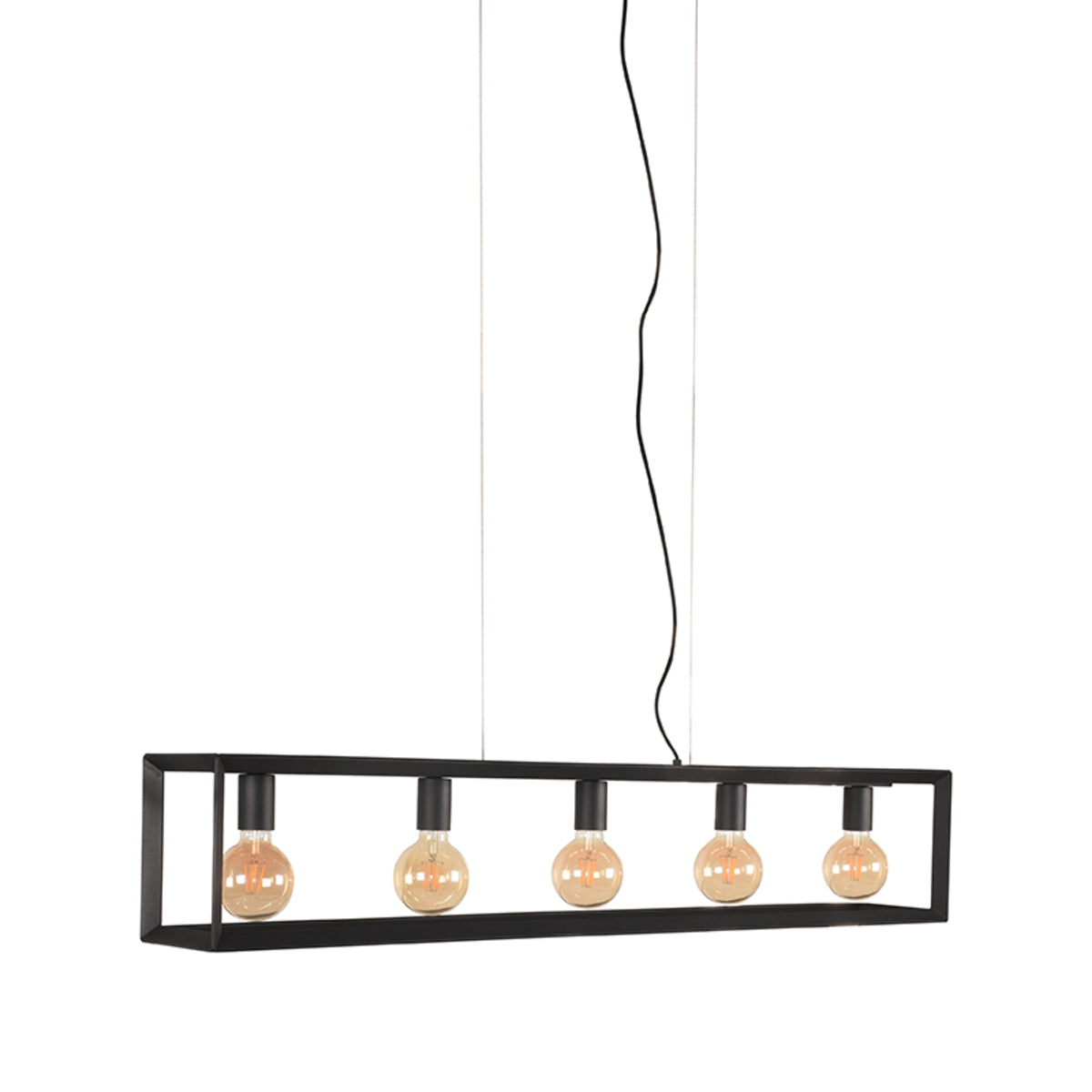 LABEL51 Hanglamp Tetto - Zwart - Metaal van LABEL51 - laagste prijs offerte van PureWonen