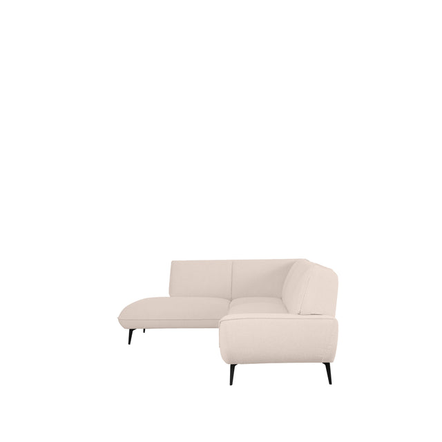 LABEL51 Hoekbank Pesaro - Naturel - Boucle - Links van LABEL51 – Luxe comfort op maat van PureWonen. Vraag naar de beste prijs.