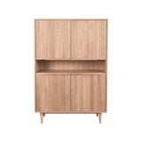 LABEL51 Bergkast Jule - Naturel - Eiken - Hoge Kast van LABEL51 – Luxe comfort op maat van PureWonen. Vraag naar de beste prijs.