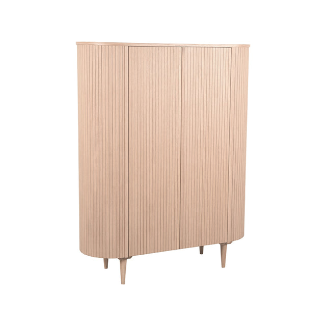 LABEL51 Bergkast Oliva - Naturel - Eiken - Hoge Kast van LABEL51 – Luxe comfort op maat van PureWonen. Vraag naar de beste prijs.